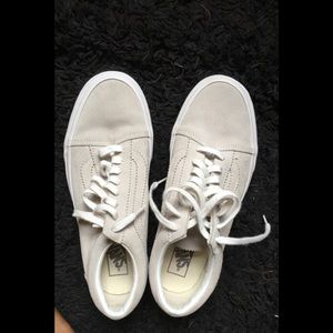 Cream Vans in Great Condition.